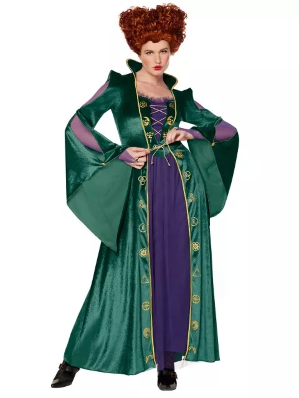 Adult Winifred Sanderson Costume - Hocus Pocus dress only